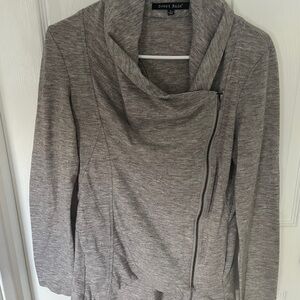 Sweet Rain Heather Gray Cowl Neck Sweater